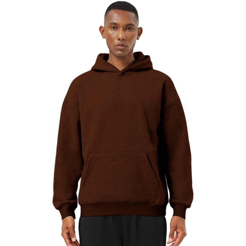 Mens Oversized Sports 65.2%cotton 34.8%polyester Hoodie WY093 print logo 10