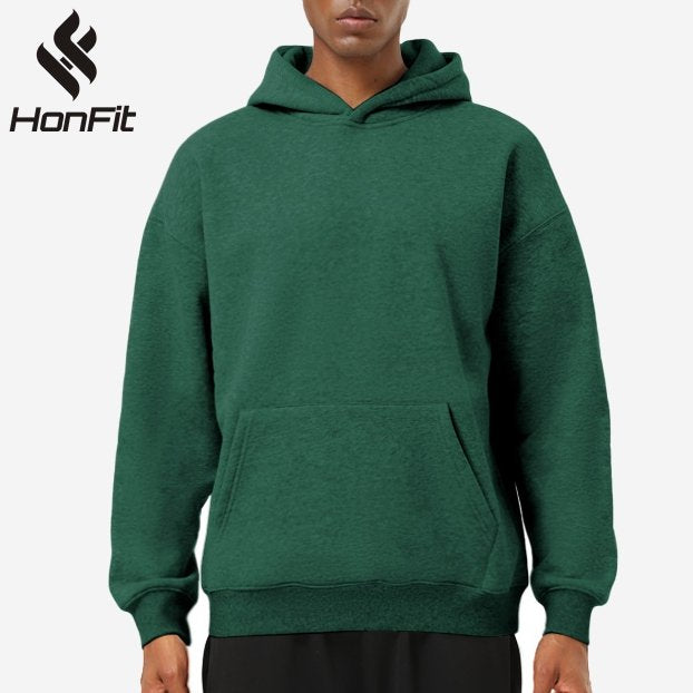 Mens Oversized Sports 65.2%cotton 34.8%polyester Hoodie WY093 print logo 13