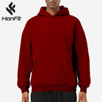 Mens Oversized Sports 65.2%cotton 34.8%polyester Hoodie WY093 print logo 16