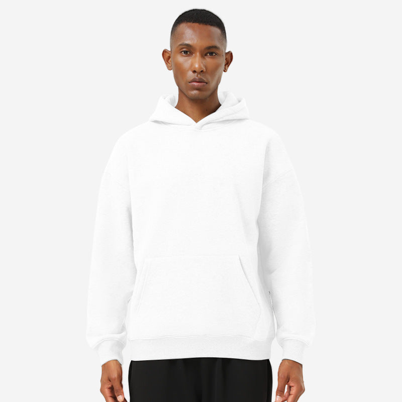 Mens Oversized Sports 65.2%cotton 34.8%polyester Hoodie WY093 print logo 3
