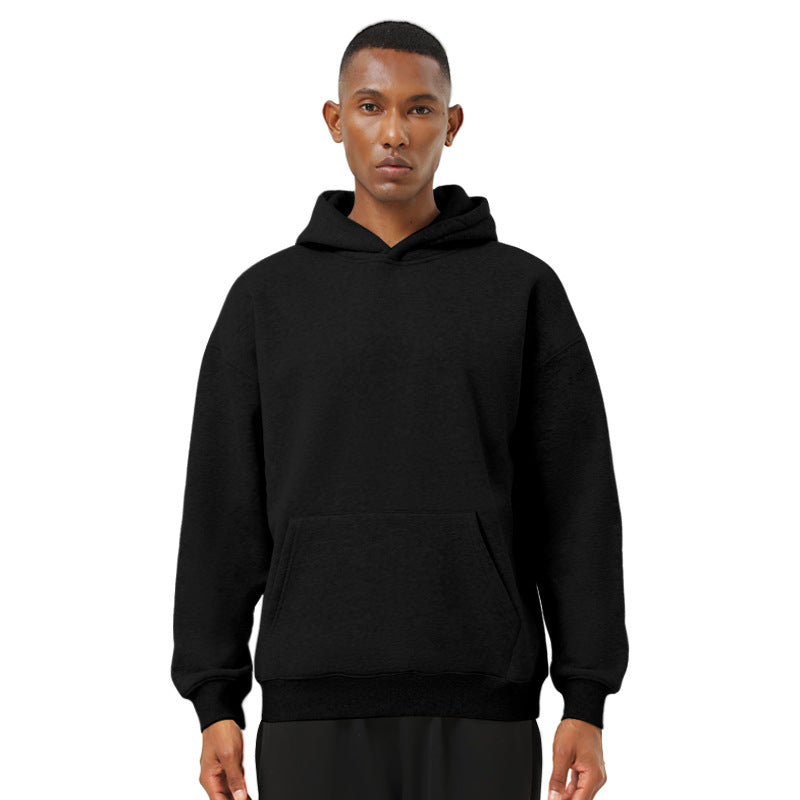Mens Oversized Sports 65.2%cotton 34.8%polyester Hoodie WY093 print logo 4