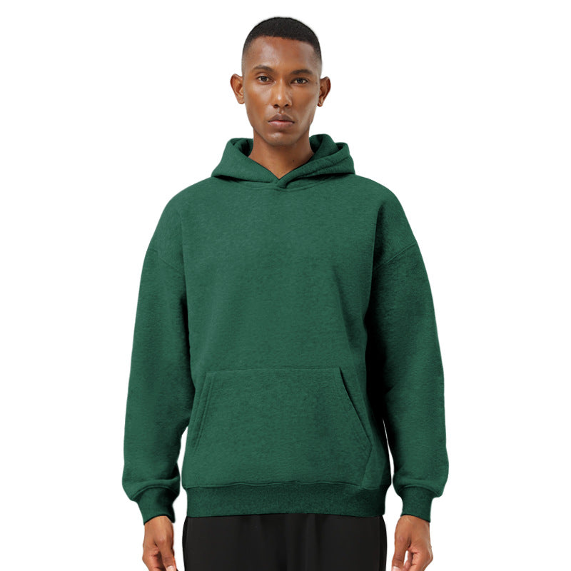 Mens Oversized Sports 65.2%cotton 34.8%polyester Hoodie WY093 print logo 5
