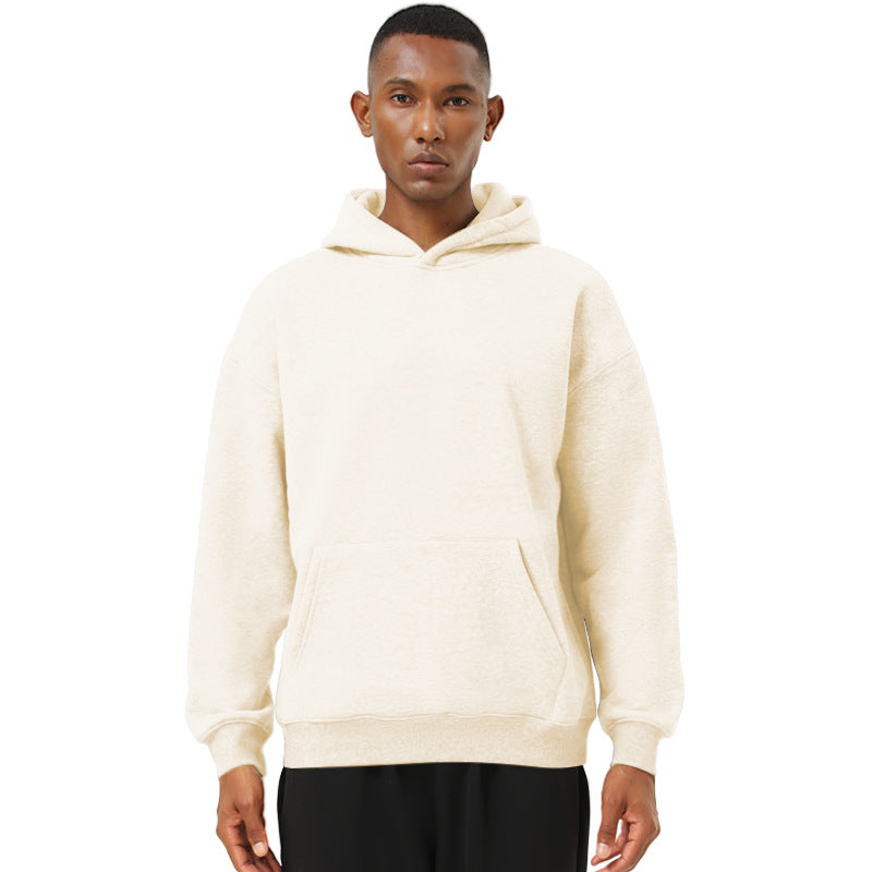 Mens Oversized Sports 65.2%cotton 34.8%polyester Hoodie WY093 print logo 6