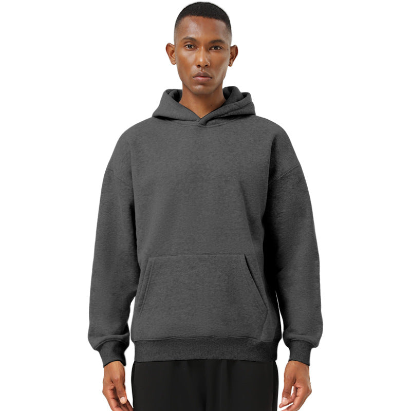 Mens Oversized Sports 65.2%cotton 34.8%polyester Hoodie WY093 print logo 7