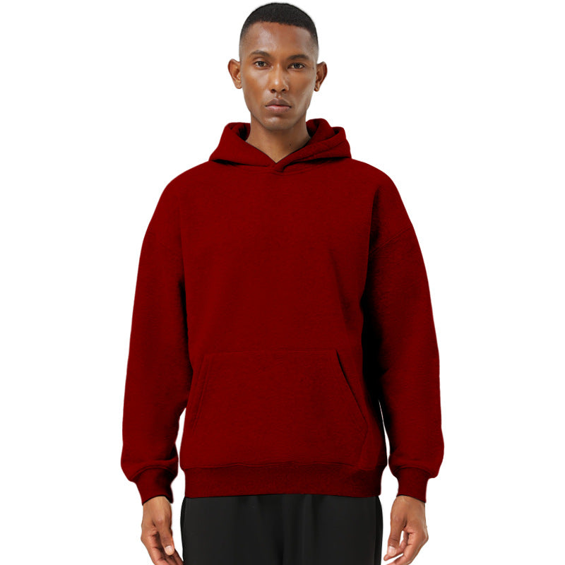 Mens Oversized Sports 65.2%cotton 34.8%polyester Hoodie WY093 print logo 8