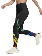 Womens Yoga Training 90%Polyester 10%Spandex  Leggings XY0224 print logo 14