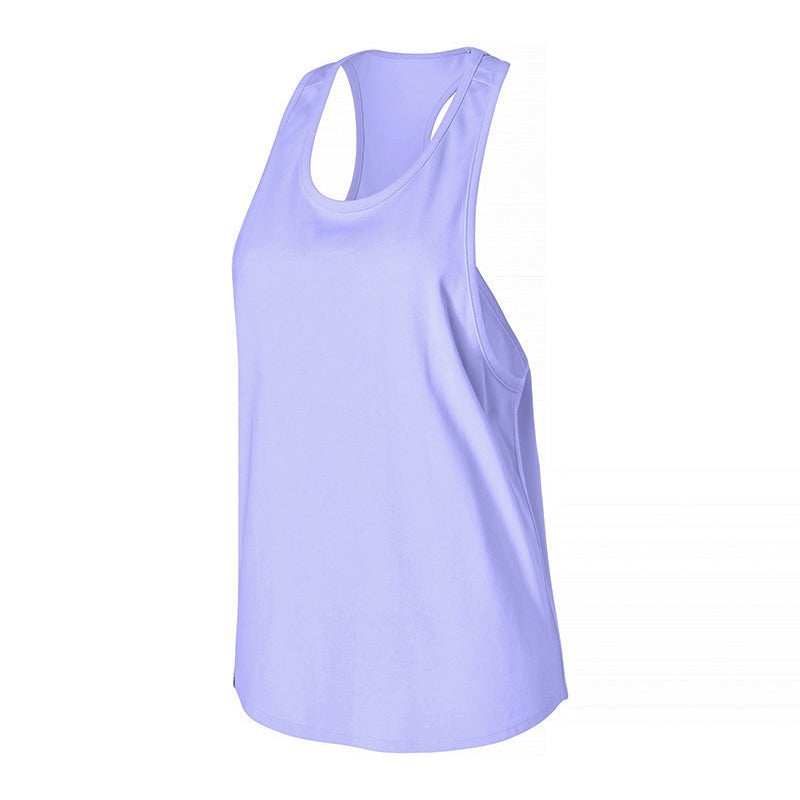 Womens Casual Workout 90%Polyester 10%Spandex Tank Top XY0239 print logo 11