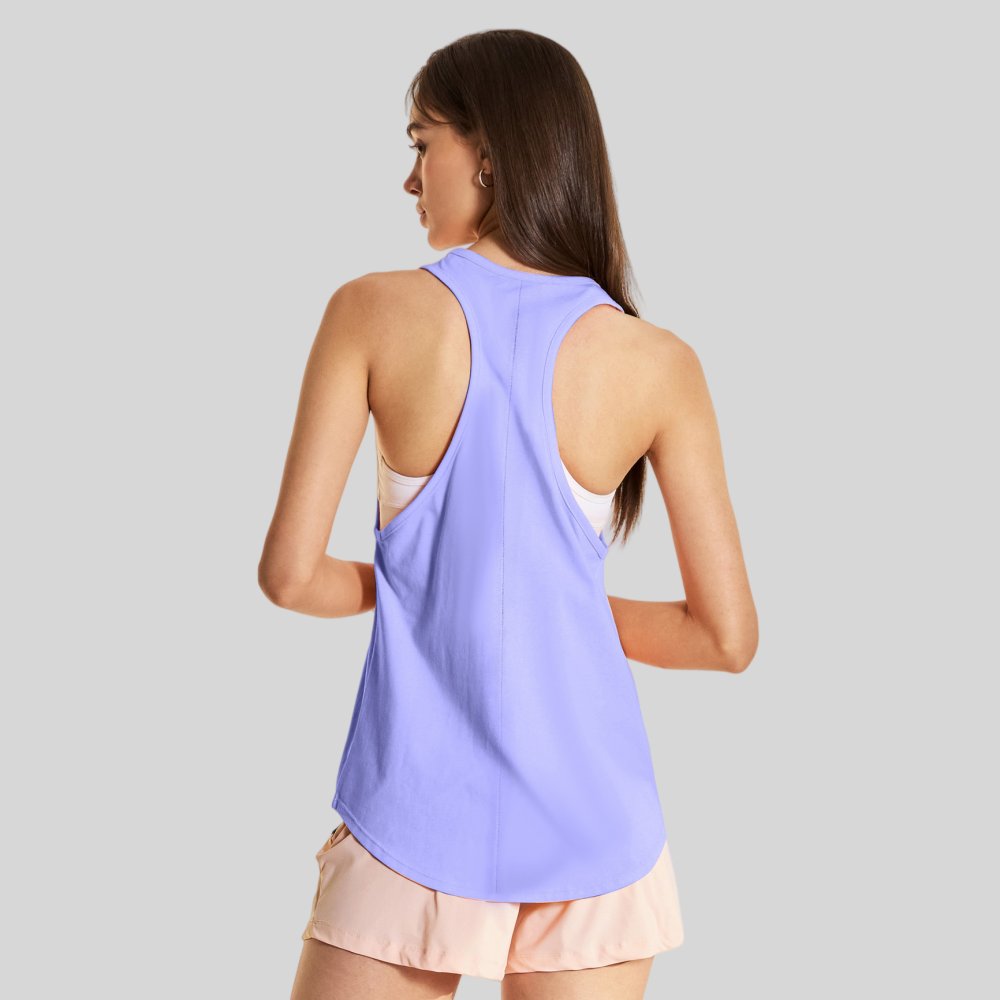 Womens Casual Workout 90%Polyester 10%Spandex Tank Top XY0239 print logo 2