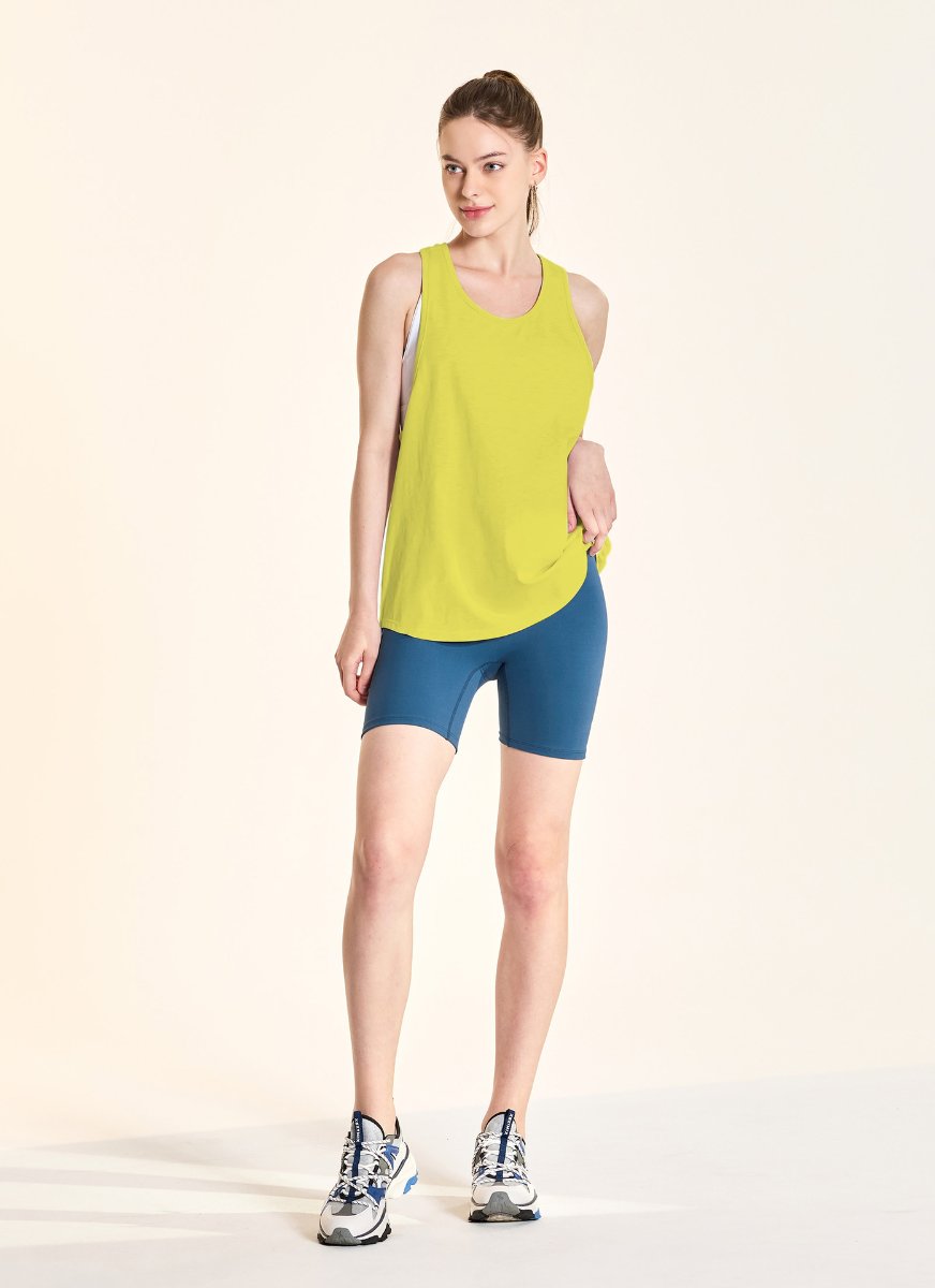 Womens Casual Workout 90%Polyester 10%Spandex Tank Top XY0239 print logo 23