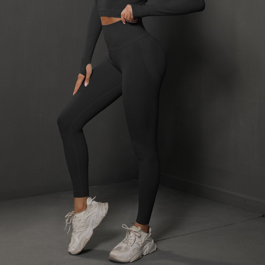Womens Gym Workout 90%nylon 10%spandex Leggings Y-6600 print logo 68