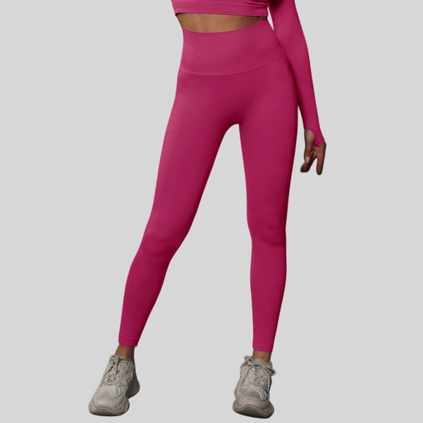 Womens Gym Workout 90%nylon 10%spandex Leggings Y-6600 print logo 1