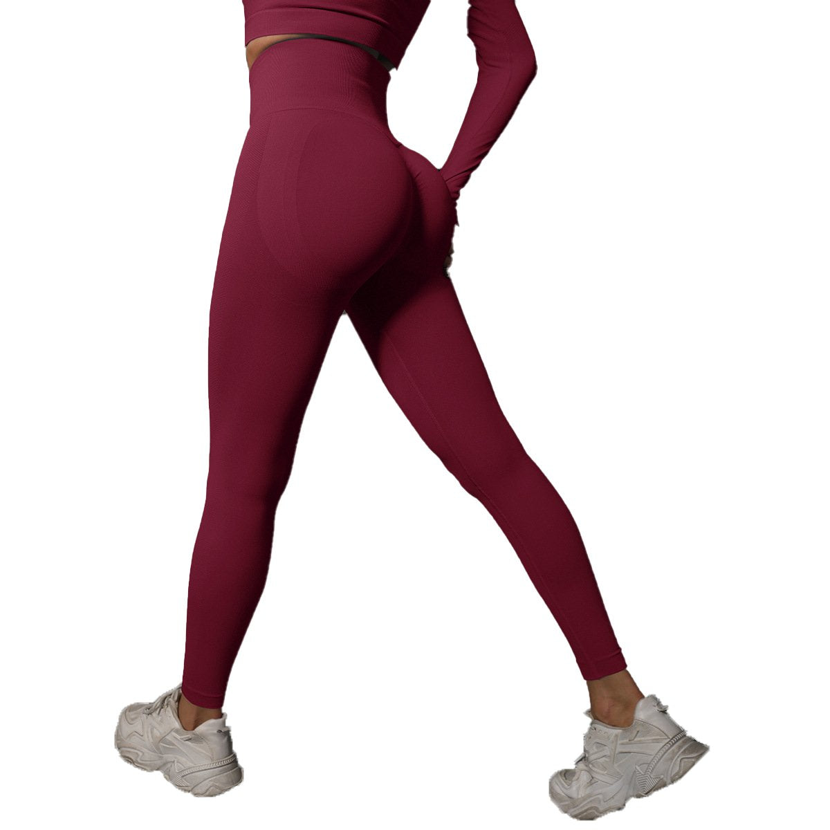 Womens Gym Workout 90%nylon 10%spandex Leggings Y-6600 print logo 5