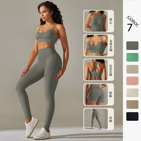 Womens Gym Workout 90%nylon 10%spandex Leggings Y-6600 print logo 41
