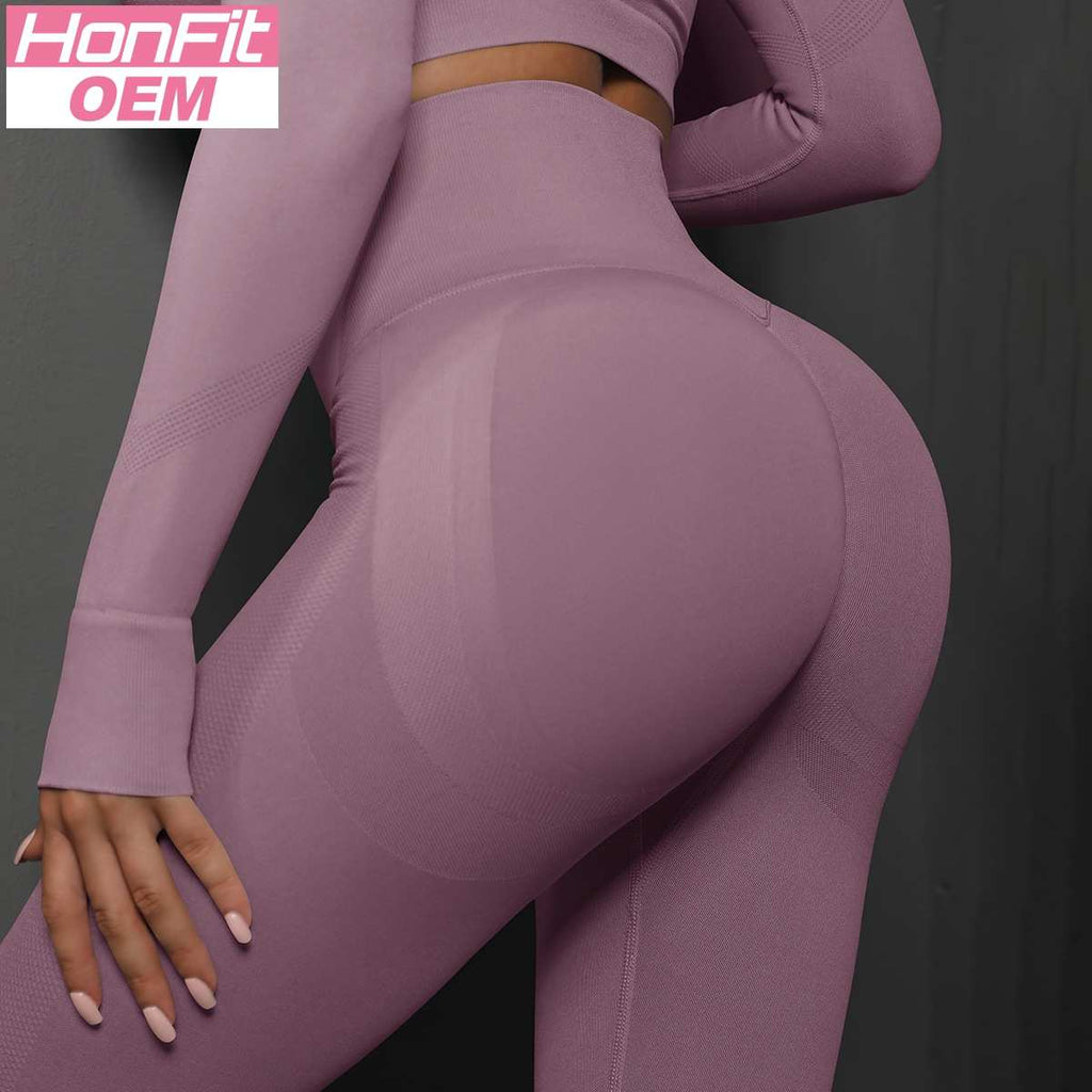 Womens Gym Workout 90%nylon 10%spandex Leggings Y-6600 print logo 36