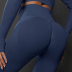 Womens Gym Workout 90%nylon 10%spandex Leggings Y-6600 print logo 14