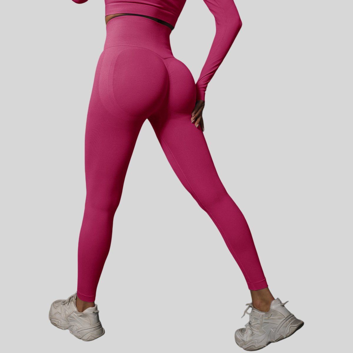 Womens Gym Workout 90%nylon 10%spandex Leggings Y-6600 print logo 2