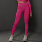 Womens Gym Workout 90%nylon 10%spandex Leggings Y-6600 print logo 53