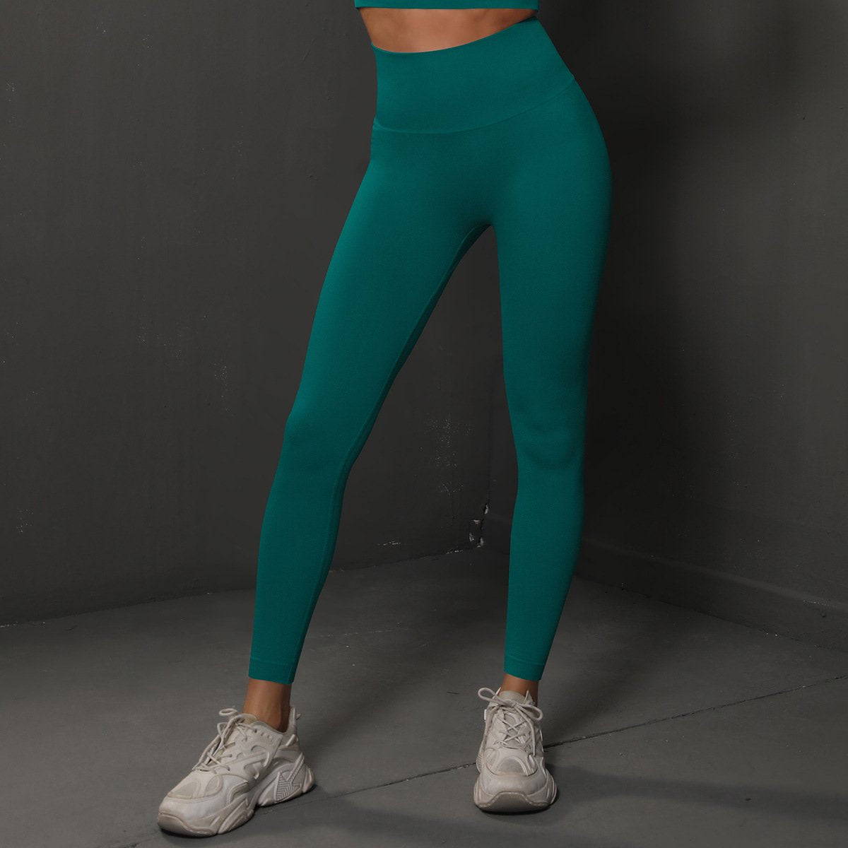 Womens Gym Workout 90%nylon 10%spandex Leggings Y-6600 print logo 73
