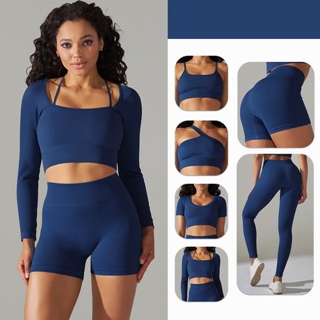 Womens Gym Workout 90%nylon 10%spandex Leggings Y-6600 print logo 39