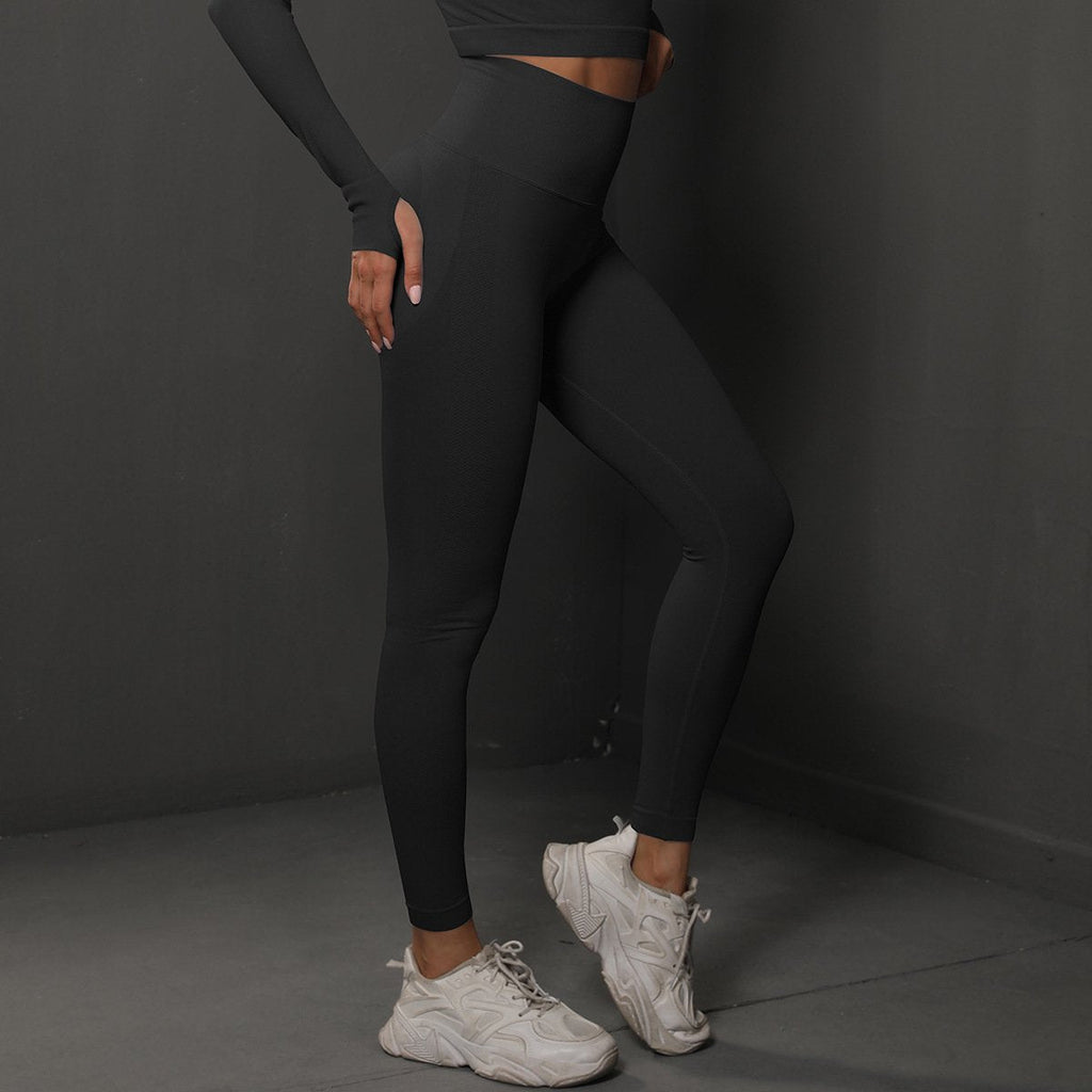 Womens Gym Workout 90%nylon 10%spandex Leggings Y-6600 print logo 67
