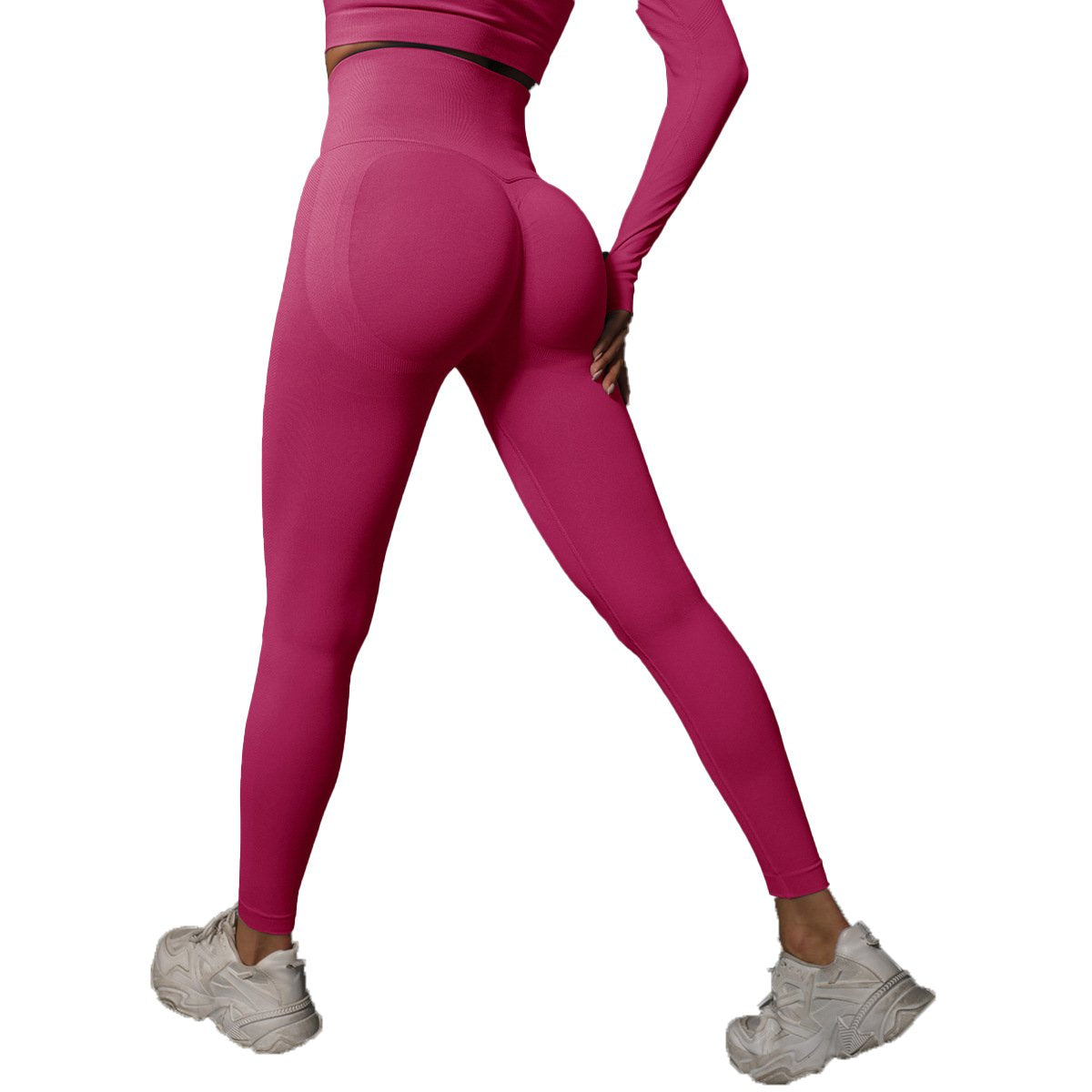 Womens Gym Workout 90%nylon 10%spandex Leggings Y-6600 print logo 4