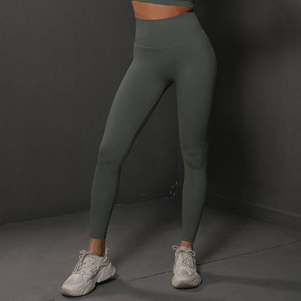 Womens Gym Workout 90%nylon 10%spandex Leggings Y-6600 print logo 31