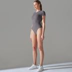 Womens Sportswear Training 85% nylon 15% spandex Bodysuit Y-6614 print logo 82