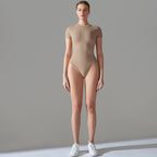 Womens Sportswear Training 85% nylon 15% spandex Bodysuit Y-6614 print logo 30