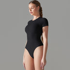 Womens Sportswear Training 85% nylon 15% spandex Bodysuit Y-6614 print logo 38