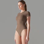 Womens Sportswear Training 85% nylon 15% spandex Bodysuit Y-6614 print logo 90