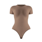 Womens Sportswear Training 85% nylon 15% spandex Bodysuit Y-6614 print logo 17