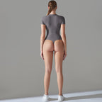 Womens Sportswear Training 85% nylon 15% spandex Bodysuit Y-6614 print logo 66
