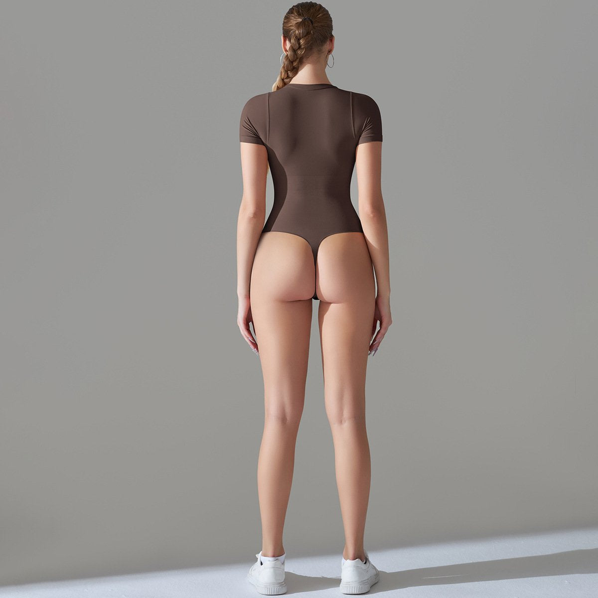 Womens Sportswear Training 85% nylon 15% spandex Bodysuit Y-6614 print logo 67