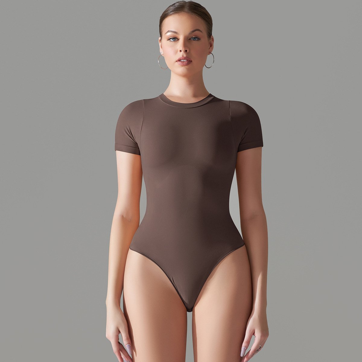 Womens Sportswear Training 85% nylon 15% spandex Bodysuit Y-6614 print logo 63