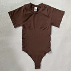 Womens Sportswear Training 85% nylon 15% spandex Bodysuit Y-6614 print logo 95