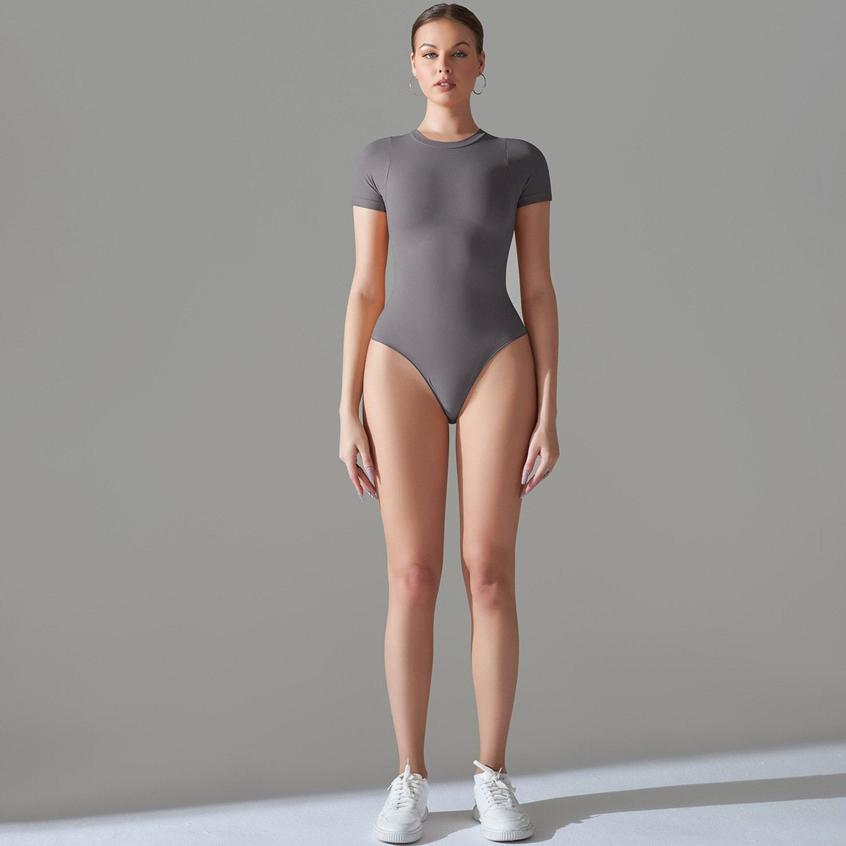 Womens Sportswear Training 85% nylon 15% spandex Bodysuit Y-6614 print logo 80