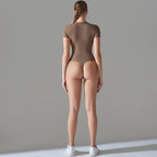 Womens Sportswear Training 85% nylon 15% spandex Bodysuit Y-6614 print logo 92