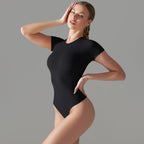 Womens Sportswear Training 85% nylon 15% spandex Bodysuit Y-6614 print logo 44