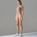 Womens Sportswear Training 85% nylon 15% spandex Bodysuit Y-6614 print logo 32