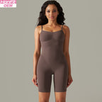 Womens Training Activewear 85% nylon 15% spandex Bodysuit Y-6615 print logo 5