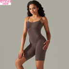 Womens Training Activewear 85% nylon 15% spandex Bodysuit Y-6615 print logo 6
