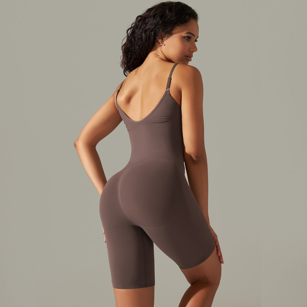 Womens Training Activewear 85% nylon 15% spandex Bodysuit Y-6615 print logo 2