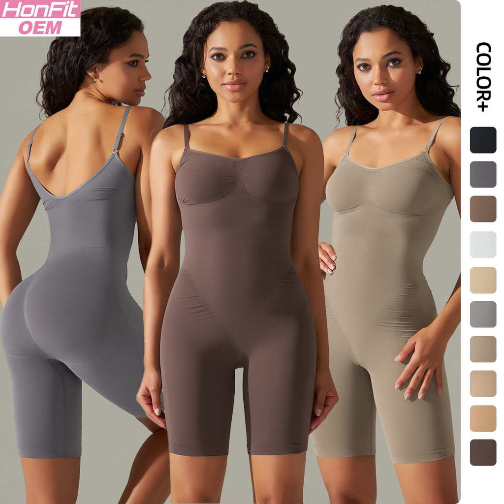 Womens Training Activewear 85% nylon 15% spandex Bodysuit Y-6615 print logo 4