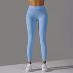 Womens Workout Yoga 75%nylon 25%spandex Leggings Y-6626 print logo 15