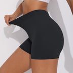 Womens Fitness Yoga 75% nylon 25%spandex Shorts Y-6626 print logo 69