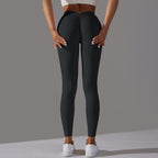 Womens Workout Yoga 75%nylon 25%spandex Leggings Y-6626 print logo 39