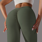 Womens Workout Yoga 75%nylon 25%spandex Leggings Y-6626 print logo 55