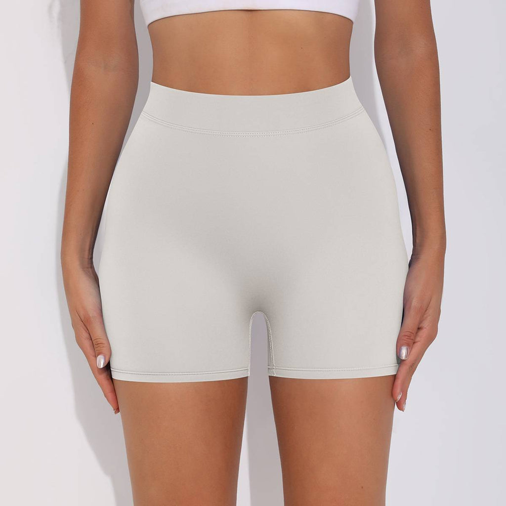 Womens Fitness Yoga 75% nylon 25%spandex Shorts Y-6626 print logo 33