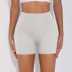 Womens Fitness Yoga 75% nylon 25%spandex Shorts Y-6626 print logo 33