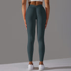 Womens Workout Yoga 75%nylon 25%spandex Leggings Y-6626 print logo 75